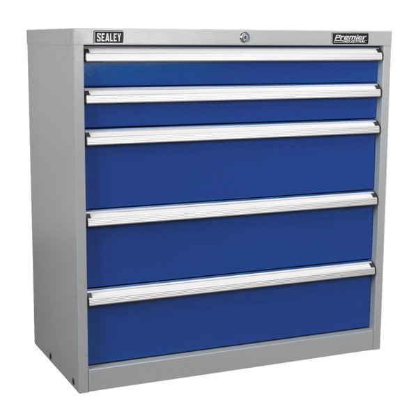 Sealey Premier Industrial™ Cabinet 5 Drawer (5051747923676) API9005