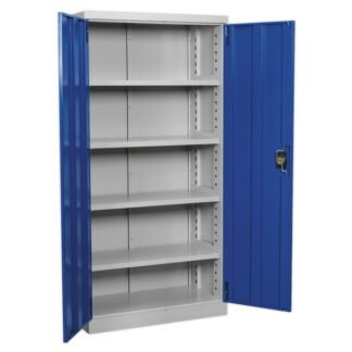 Sealey Premier Industrial™ Cabinet with 4 Shelves 1800mm (5051747699656) APICCOMBOF4
