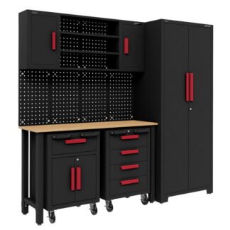 Sealey Complete Garage Storage System with 2 Mobile Trolleys (5054630350511) APMS12OP
