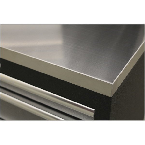 Sealey Superline PRO® Stainless Steel Worktop 2040mm (5054511100631) APMS50SSC
