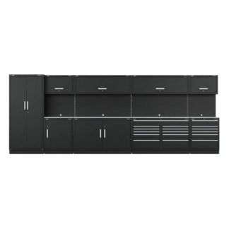 Sealey Premier™ Storage System with Stainless Worktop 5.58m (5054511004144) APMSSTEEL
