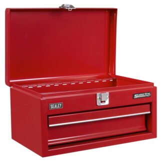 Sealey Superline Pro® Mini Toolbox 1 Drawer - Red (5054630457852) APMTB1