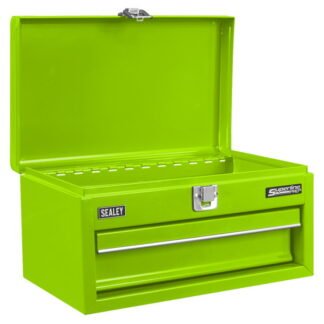Sealey Superline Pro® Mini Toolbox with Drawer - Green (5054630457876) APMTB3