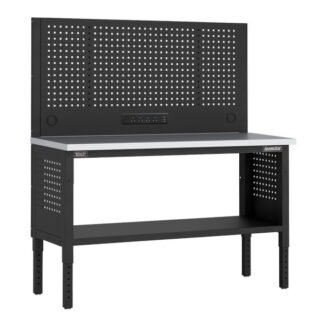 Sealey Superline PRO® Modular Workbench with Pegboard Back Panel Stainless Steel Worktop 1525mm (5054630595943) APMWB60COMBOSS