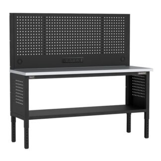 Sealey Superline PRO® Modular Workbench with Pegboard Back Panel Stainless Steel Worktop 1830mm (5054630595912) APMWB72COMBOSS