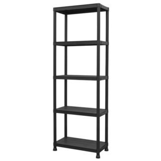 Sealey Plastic Racking Unit with 5 Shelves 25kg Capacity Per Level (5054630567773) APPR5