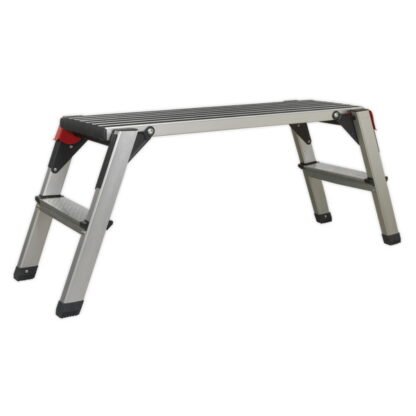 Sealey Folding Platform 2- Tread Aluminium - EN 131- 4 (5024209643061) APS2