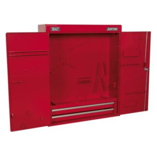 Sealey American PRO® Wall Mounting Tool Cabinet with 2 Drawers (5051747782662) APW750