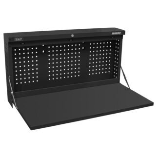 Sealey Superline PRO® Wall Mounting Foldable Workbench 1100mm (5054630247231) APWMW02