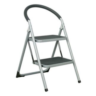 Sealey Step Stool 2- Tread 150kg Capacity - BS EN14183 (5024209533874) ASL2