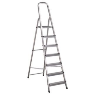 Sealey Step Ladder 7- Tread Aluminium - EN 131 (5024209052146) ASL7