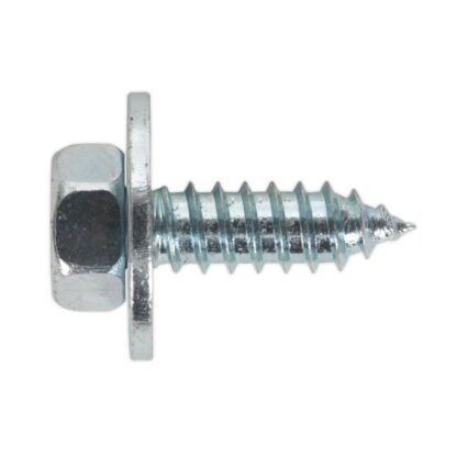 Sealey Zinc Plated Acme Screw with Captive Washer M14 x 3/4IN - Pack of 100 (5054511383355) ASW14