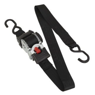 Sealey Auto Retractable Ratchet Strap 50mm x 3m (5051747752344) ATD50301