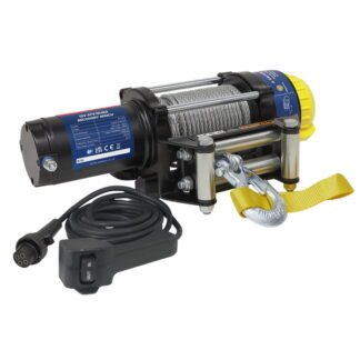 Sealey ATV/Quad Recovery Winch 2040kg (4500lb) Line Pull 12V (5054511366297) ATV2040