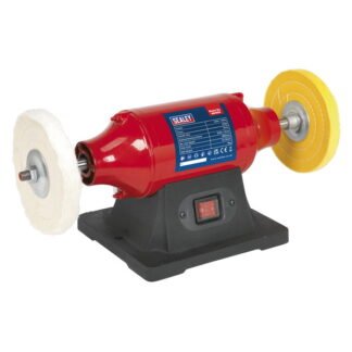 Sealey 150mm Bench Mounting Buffer/Polisher 370W/230V (5051747967007) BB1502