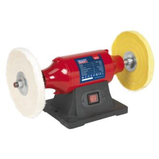 Sealey 200mm Bench Mounting Buffer Polisher 550W/230V (5051747967014) BB2002