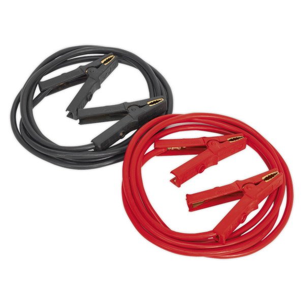 Sealey Heavy- Duty Booster Cables 40mm² x 5m 600A (5051747772205) BC4050HD