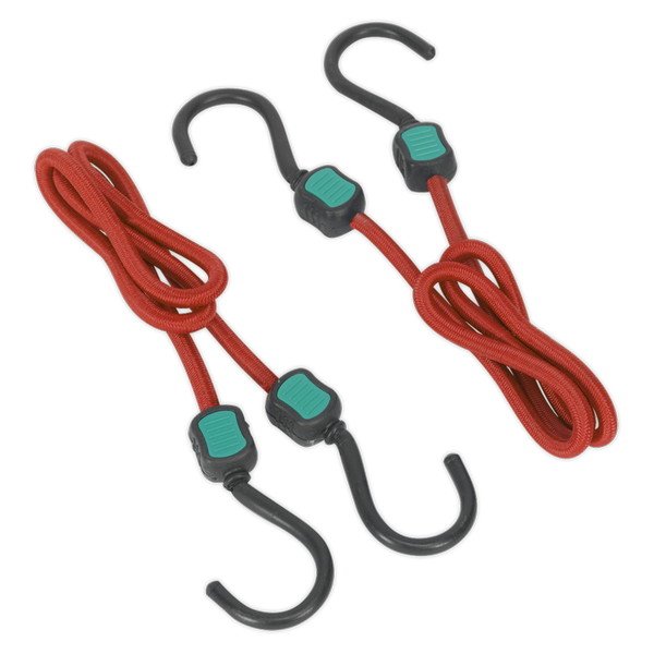 Sealey Bungee Cord Set 760mm 2pc (5051747581937) BCS22