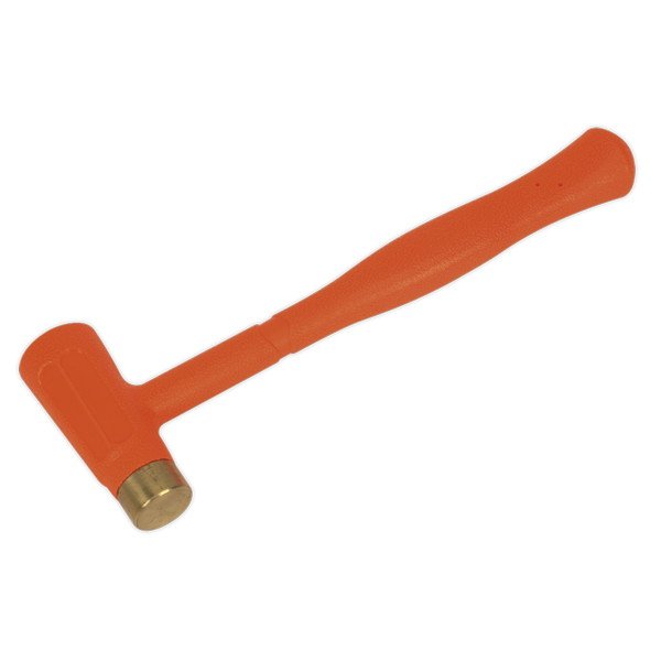 Sealey Premier Brass Faced Dead Blow Hammer 1.5lb (5051747513457) BFH24