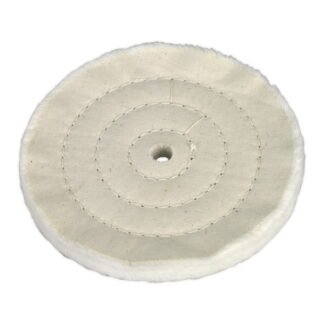 Sealey 150 x 13mm Buffing Wheel 16mm Bore - Fine (5024209990479) BG150BW