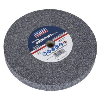 Sealey 200 x 25mm Grinding Stone 16mm Bore - A36Q Coarse (5024209112307) BG200/16