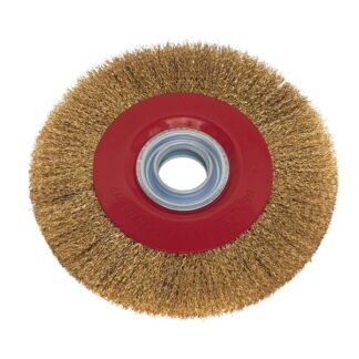 Sealey 200 x 13mm Crimped Narrow Wire Wheel 32mm Bore (5024209112574) BG200/WW1