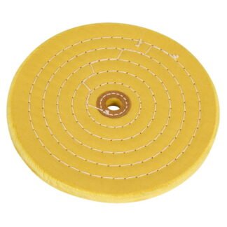 Sealey 200 x 16mm Buffing Wheel 16mm Bore - Coarse (5051747970717) BG200BWC