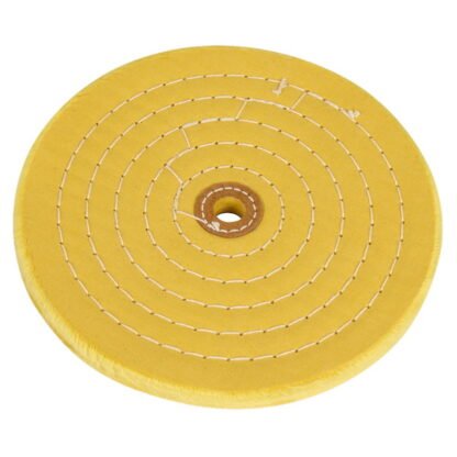 Sealey 200 x 16mm Buffing Wheel 16mm Bore - Coarse (5051747970717) BG200BWC