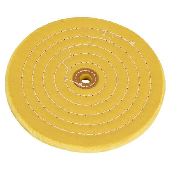 Sealey 200 x 16mm Buffing Wheel 16mm Bore - Coarse (5051747970717) BG200BWC