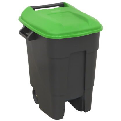 Sealey Refuse/Wheelie Bin 100L - Green (5054511254051) BM100G