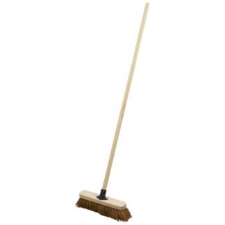Sealey Soft Bristle Broom 12IN (300mm) (5054630355950) BM12S