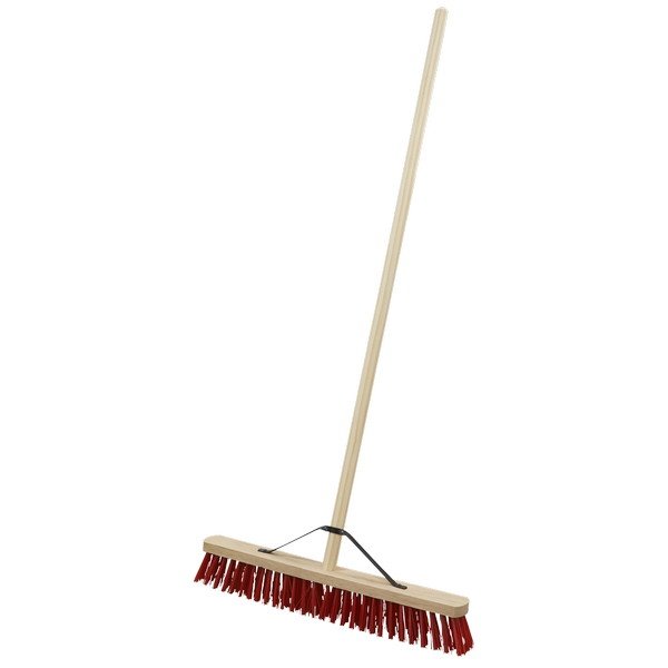 Sealey PVC Bristle Broom 24IN (610mm) (5054630361661) BM16P