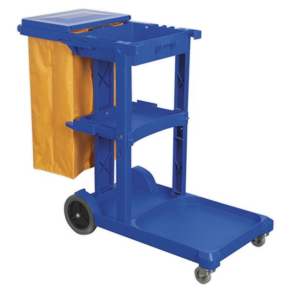 Sealey Janitorial Trolley (5051747631175) BM30