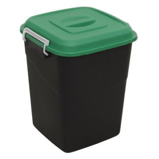 Sealey Refuse/Storage Bin 50L - Green (5054630092541) BM50G