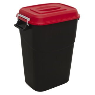 Sealey Refuse/Storage Bin 95L - Red (5054630092350) BM95R