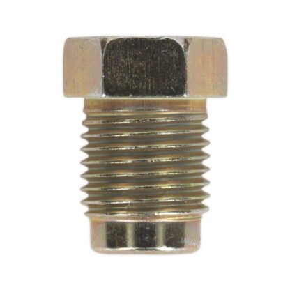 Sealey Brake Pipe Nut Short Male M10 x 1mm - Pack of 25 (5054511066630) BN10100SM