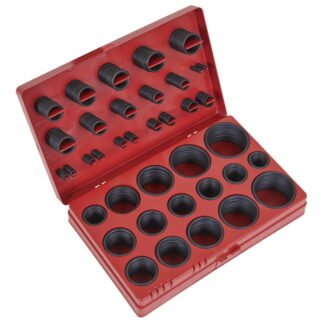 Sealey Rubber O- Ring Assortment 419pc (5054630390975) BOR419