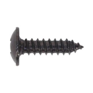 Sealey Self- Tapping Pozi Flanged Head Screw 4.2 x 16mm, Black - Pack of 100 (5054511058055) BST4216