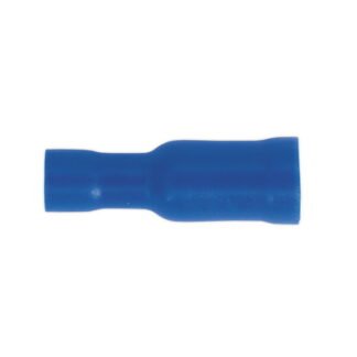 Sealey Female Socket Terminal 5mm, Blue - Pack of 100 (5054511012415) BT22