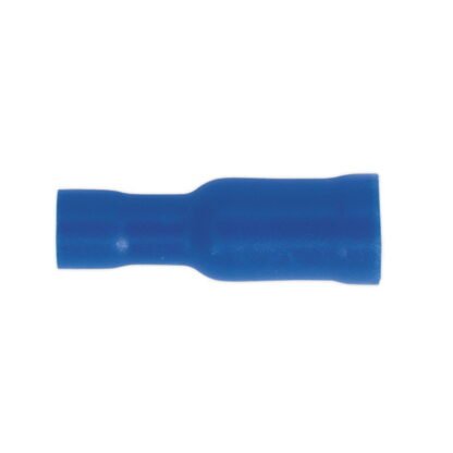 Sealey Female Socket Terminal 5mm, Blue - Pack of 100 (5054511012415) BT22