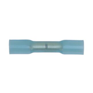 Sealey Heat Shrink Butt Connector Terminal 5.8mm, Blue - Pack of 100 (5054511004304) BTSB100