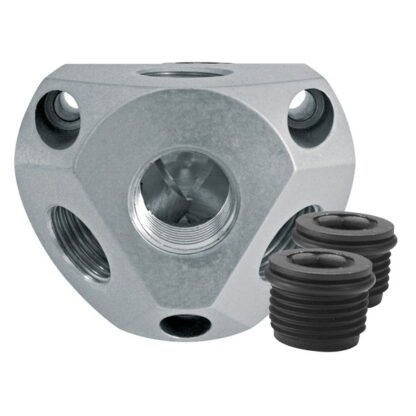 Sealey John Guest® Wall Box 3 x 1/2IN BSP Connection (5054630165016) CAS12WB