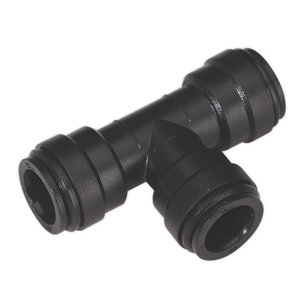 Sealey John Guest® Equal Tee 15mm - Pack of 5 (5024209645256) CAS15ET