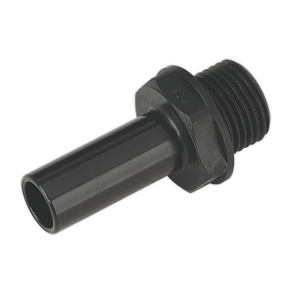 Sealey John Guest® Stem Adaptor 15mm x 1/2IN BSP - Pack of 2 (5024209645270) CAS15STA
