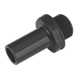 Sealey John Guest® Stem Adaptor 22mm x 3/4IN BSP - Pack of 2 (5024209645287) CAS22STA