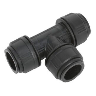 Sealey John Guest® Equal Tee 28mm - Pack of 5 (5051747848726) CAS28ET