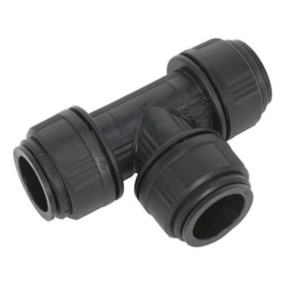 Sealey John Guest® Equal Tee 28mm - Pack of 5 (5051747848726) CAS28ET