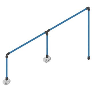 Sealey John Guest® 12m 2- Drop Air Supply System Kit 28mm (5054630578564) CASKIT228