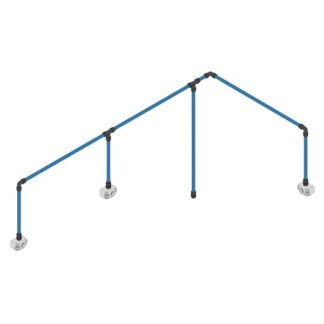 Sealey John Guest® 18m 3- Drop Air Supply System Kit 28mm (5054630578571) CASKIT328