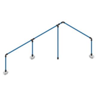 Sealey John Guest® 18m 3- Drop Air Supply System Kit (5054630190407) CASKIT3